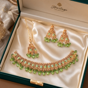 Emerald Royale Heritage Jewelry Set